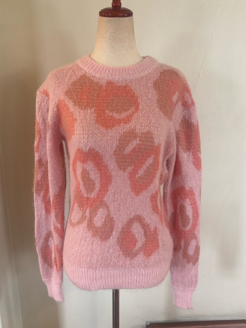 Bianco & Blu Mohair Sweater